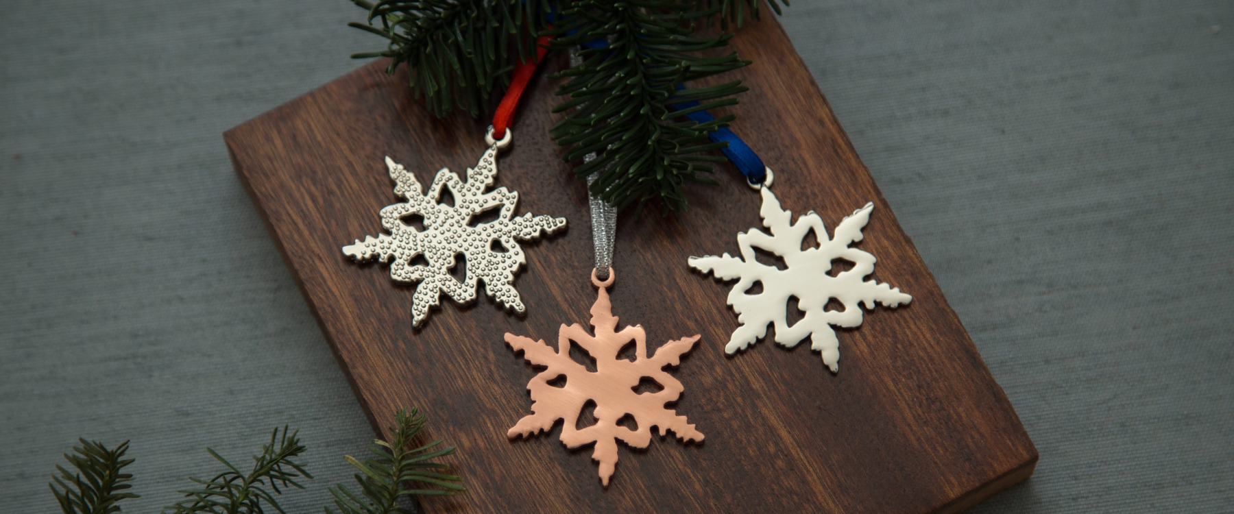 Tahoe Ornaments Banner